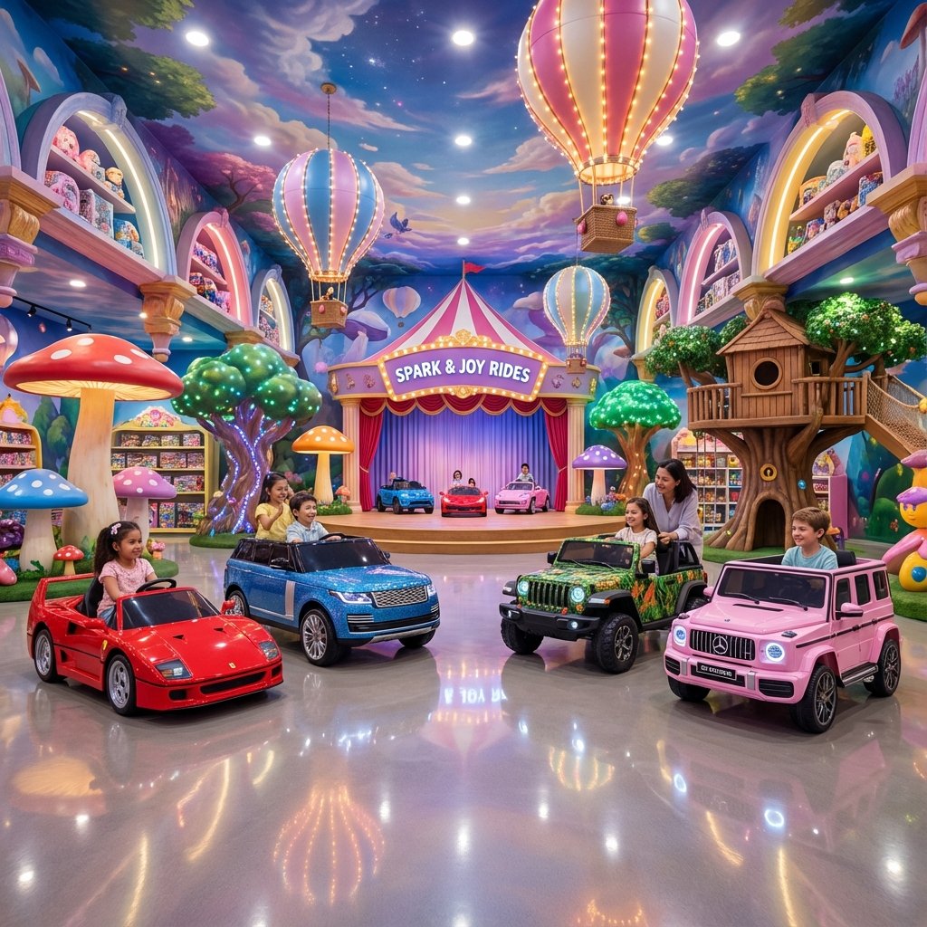 Tienda de carros eléctricos para niños